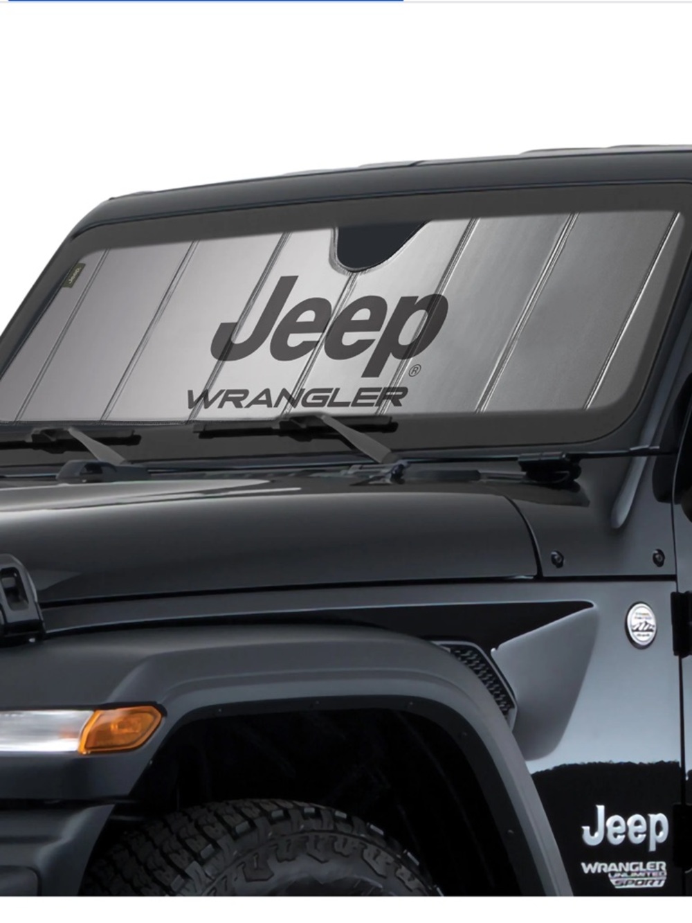 Jeep Wrangler Auto Sunshade - Picture 3 of 6